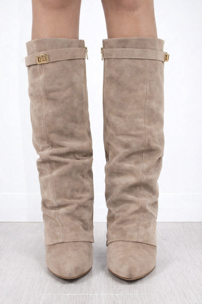 Lunave Sand Suede Boots
