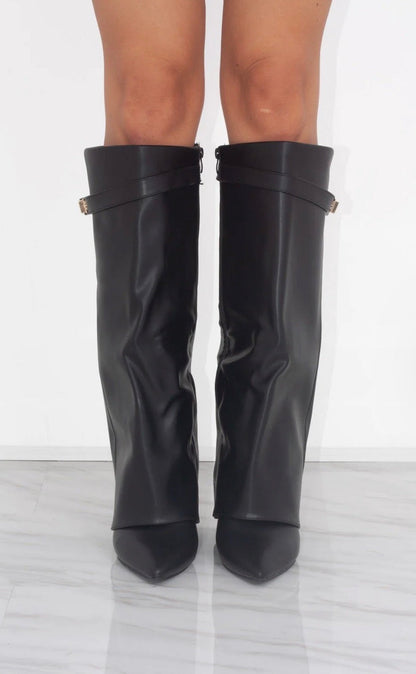 Lunave Noiré Leather Boots